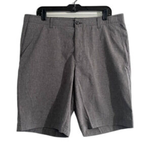 PGA Tour Men's Performance Golf Shorts Flat Front Dark Gray Size 38 Waist